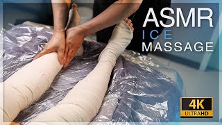ASMR  가장 시원~한 발 다리 마사지 아이스테라피
