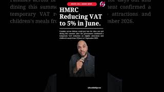 HMRC Is reducing VAT to 5%! #paylesstaxes #tax #vat