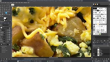 Linux Photography Workflow: Food on White