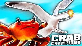 This HIGH CALIBER seagle build DESTROYS enemies in seconds! | Crab Champions