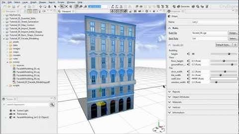 #7 CityEngine Tutorial: Facade Modeling
