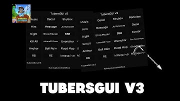 Roblox TubersGUI V3 Showcase