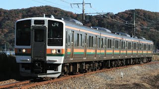 JR211系A51編成 442M 普通 高崎行き JR両毛線 大平下～岩舟 区間