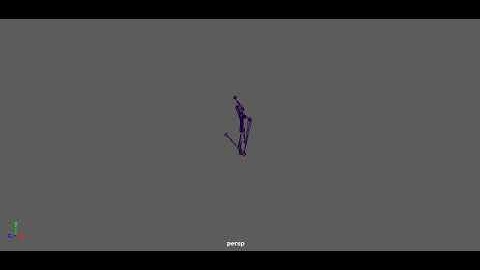 optitrack motion capture maya test demo