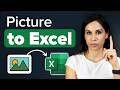 Import Data from a Picture into Excel Desktop | Convert Image to Data