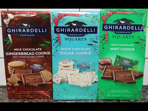 Ghirardelli White Chocolate Sugar Cookie Squares - 4.8oz