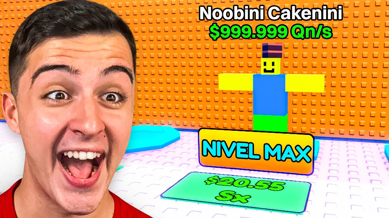 MEJORÉ a NIVEL MÁXIMO a TODOS LOS BRAINROTS en TSUNAMI BRAINROT 😱🌊