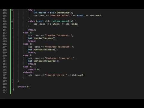 Binary Search Tree C++ - YouTube