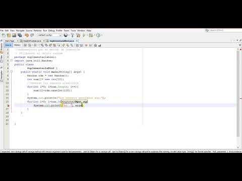 Ordenamiento por inserción (Java) - YouTube