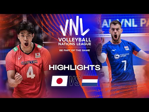 🇯🇵 JPN vs. 🇳🇱 NED - Highlights Week 3 | Men&#39;s VNL 2023