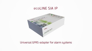 TELL ecoLINE SIA IP - Universal GPRS-adapter for alarm systems.