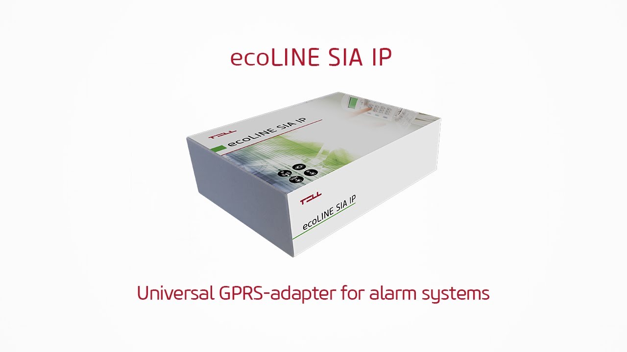TELL ecoLINE SIA IP - Universal GPRS-adapter for alarm systems.