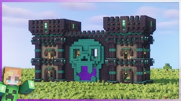 【Minecraft: How to build #9】Nether fortress base tutorial