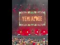 Yemi Alade Controls the crowd in Belgium #Shorts