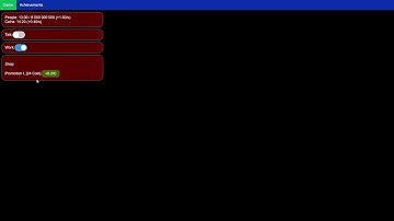 Find the magic! // base GUI! // JavaScript Idle Game // Part 03