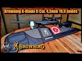 Carabine browning x blade ii 45 mm  de 20 joules la perfection 