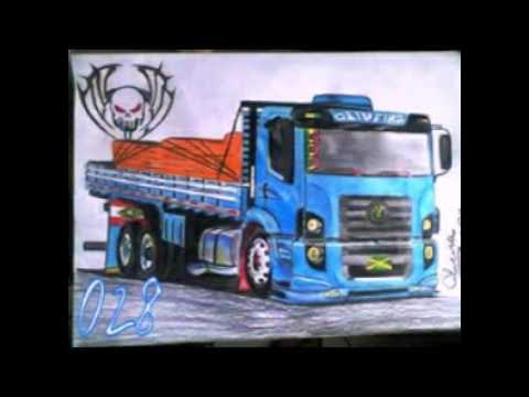 OS DESENHOS DE CAMINHÕES MAIS BONITOS!! THE MOST BEAUTIFUL TRUCK