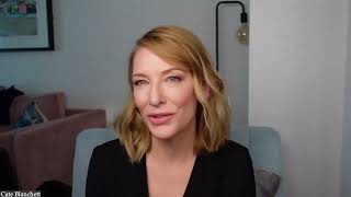 Conversation w/ Bradley Cooper & Cate Blanchett Talking Nightmare Alley (Moderated by Clayton Davis)