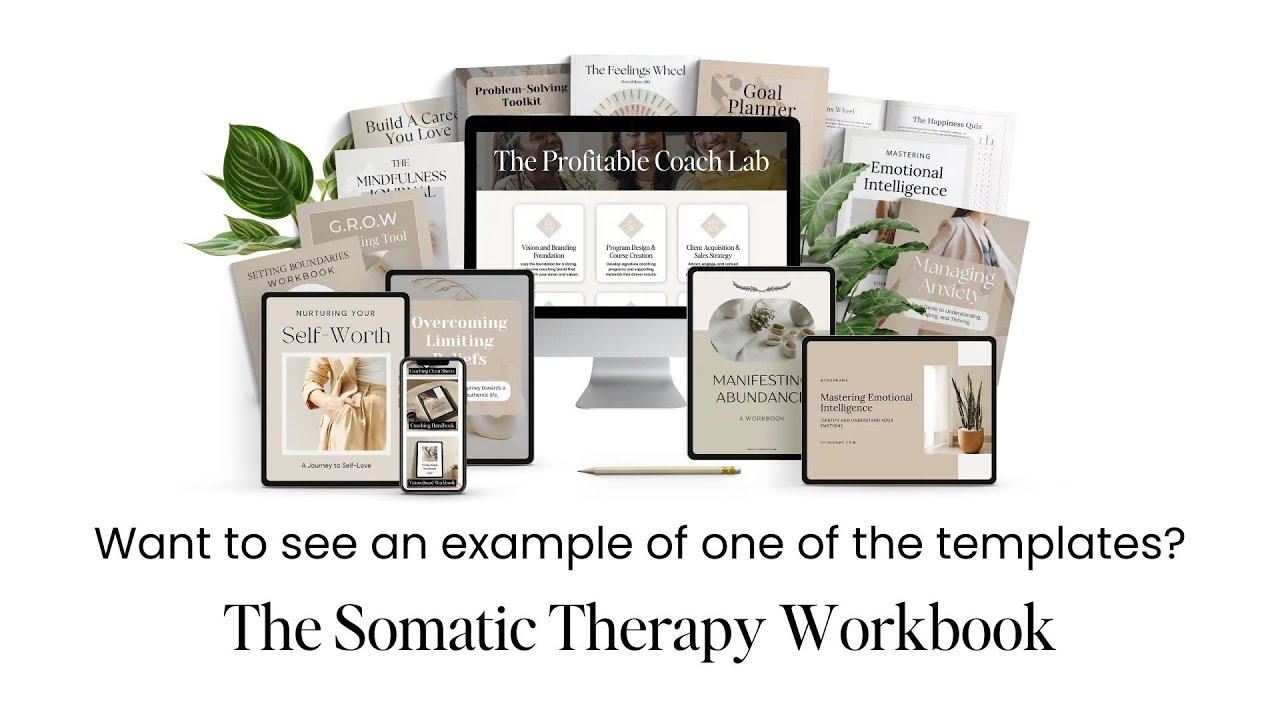 Somatic Writing Example Somatic Therapy Workbook Example - YouTube