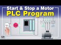 Siemens plc training motor start and stop ladder logic plc program  plc programming examples