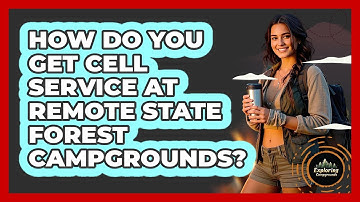 How Do You Get Cell Service At Remote State Forest Campgrounds? - Exploring Campgrounds