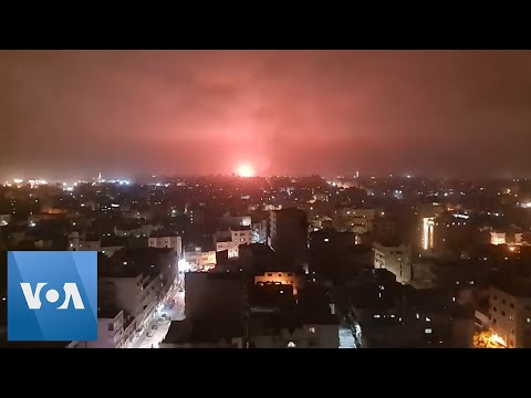 Israel Strikes Hamas In Gaza Strip After Rocket Fired