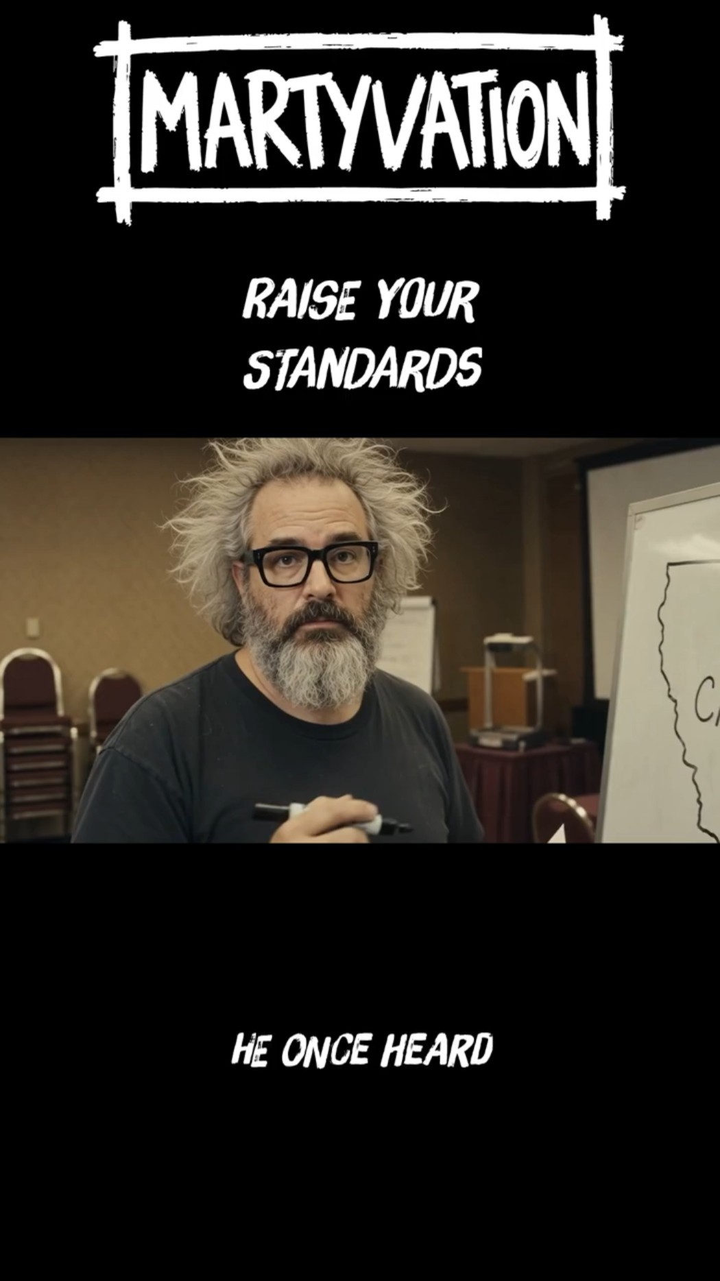MartyVation Short: Tony Robbins Said Raise Your Standards