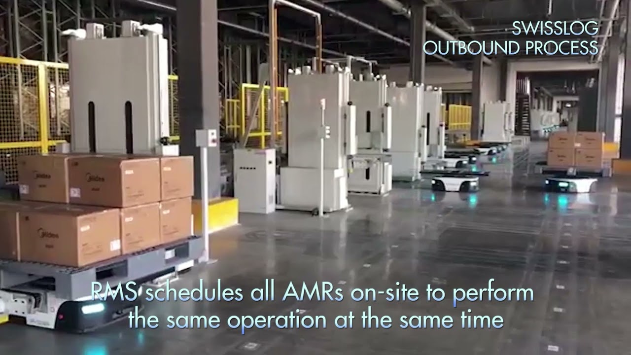 Outbound Process of the Leading Global Logistic Company uses Mushiny