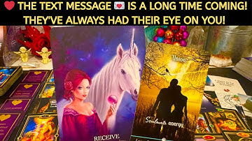 ❤️ THE TEXT MESSAGE 💌 IS A LONG TIME COMING! THEY