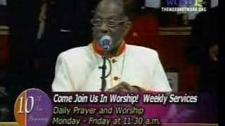 Video thumbnail of "Bishop William Ellis - He Touched Me/Wonderful"