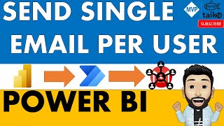 Power BI Power Automate Send Unique Email Alert by taik18