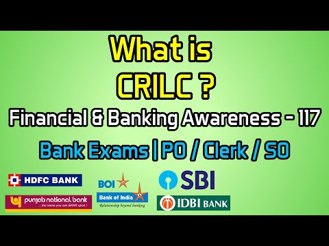 What is CRILC ? | Financial & Banking Awareness - 117 | Bank Exams | PO / Clerk / SO