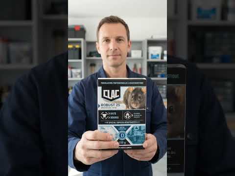 Clac ROBUST 25 pâtes Brodifacoum 150g - vidéo 1