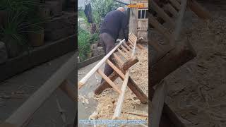 The Art of Ladder Crafting: Carpenter's Climbing Frame