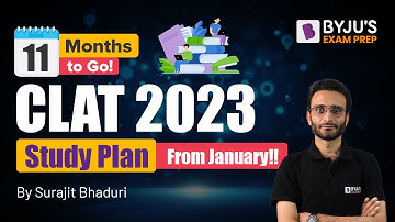 CLAT 2023: Complete Preparation Plan from January | Strategy & Preparation for CLAT 2023 !!