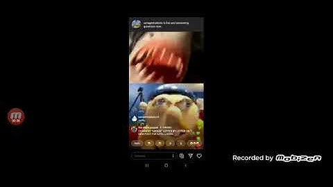 The Shark Puppet And SML Jeffy Joins Instagram Live