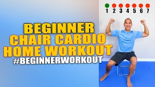 Beginner Chair Cardio Home Workout