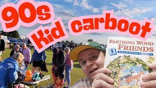 Finding 90s nostalgia at the carboot