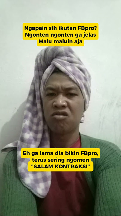 Ide konten lucu untuk fbpro #idekontenfacebook #kontenlucu #videolucuterbaru