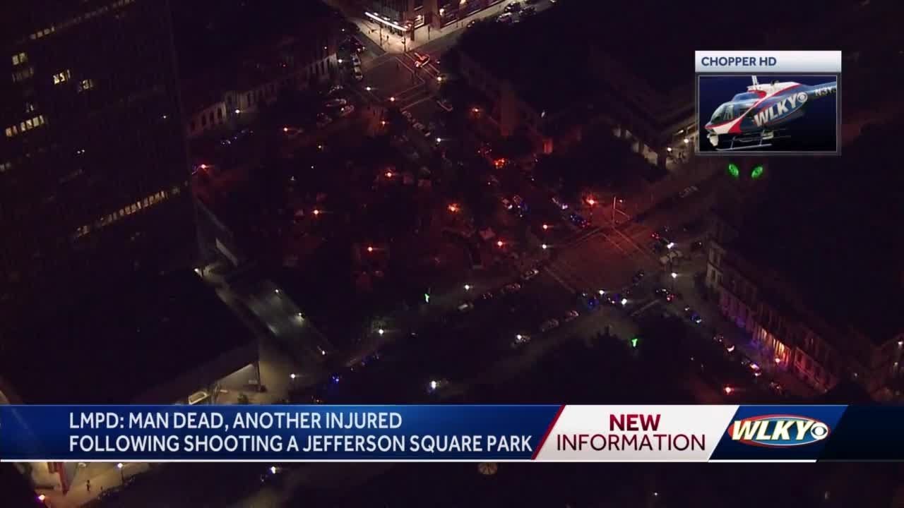 Tents being cleared out at Jefferson Square following deadly shooting ...