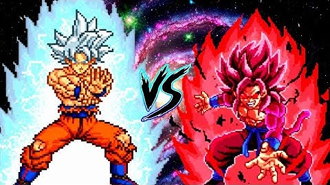 Goku DB V4 OP (Zeed) VS Xeno Goku V3 OP (all form) in Jump Force Mugen