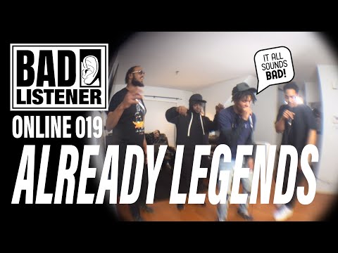 Smooth Rap Cypher at a Secret Location | Already Legends - BAD LISTENER ONLINE 019