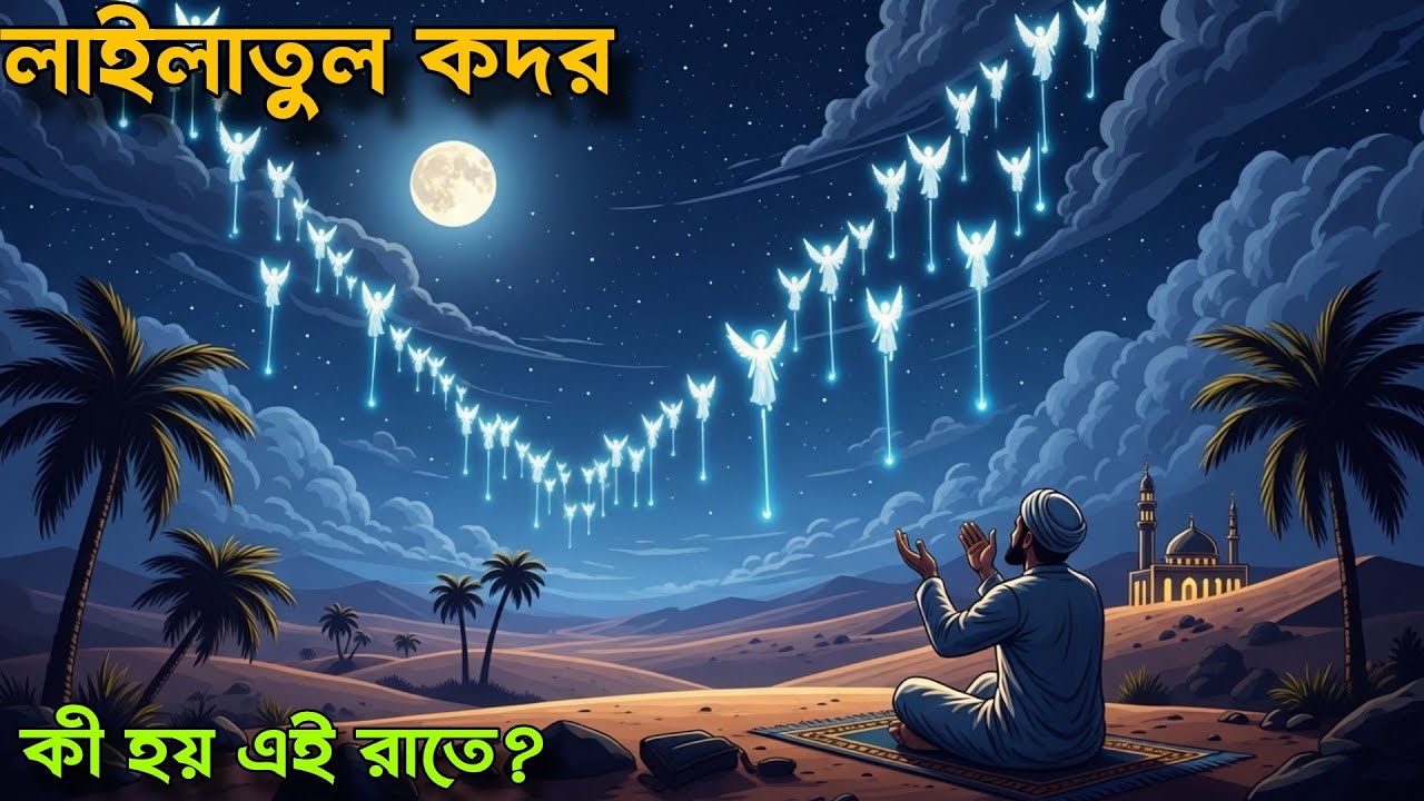 লাইলাতুল কদরের সেই রাত | যখন ফেরেশতারা নেমে আসে পৃথিবীতে । কদরের রাত । Tales of Imaan 