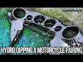 HOW TO HYDRO DIP A FRONT MOTORCYCLE FAIRING | Liquid Concepts | Weekly Tips and Tricks