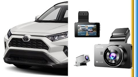 Dashcam installation on Rav4