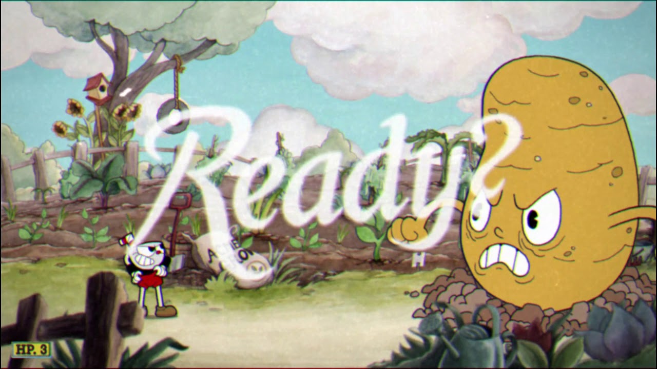 Cuphead primer jefe YouTube