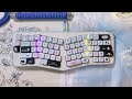 RELAX WITH ME | CREAMY KEYBOARD  | SATISFYING TYPING ASMR | MAEWA LAB AHOLLC MECHANICAL KEYBOARD