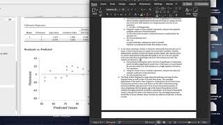 Multiple Regression in JASP