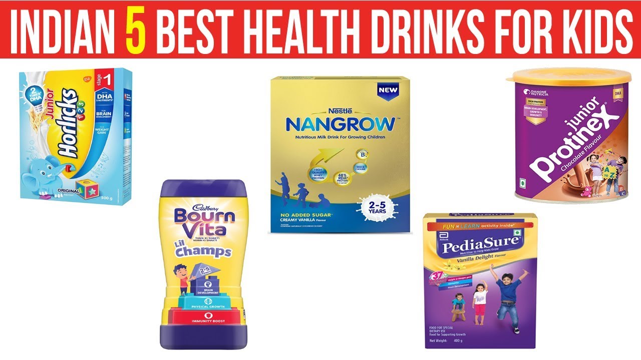 Top 5 Best Health Drinks For Kids In India 2019 Best Health Drink For Child Youtube
