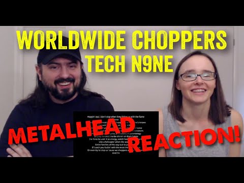 Worldwide Choppers - Tech N9ne (REACTION! by metalheads)